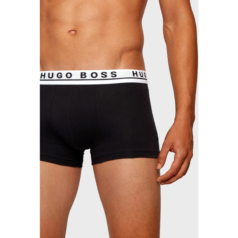 Hugo Boss Boss Pamuklu 3 Pack Erkek Boxer 50420279 994 Siyah