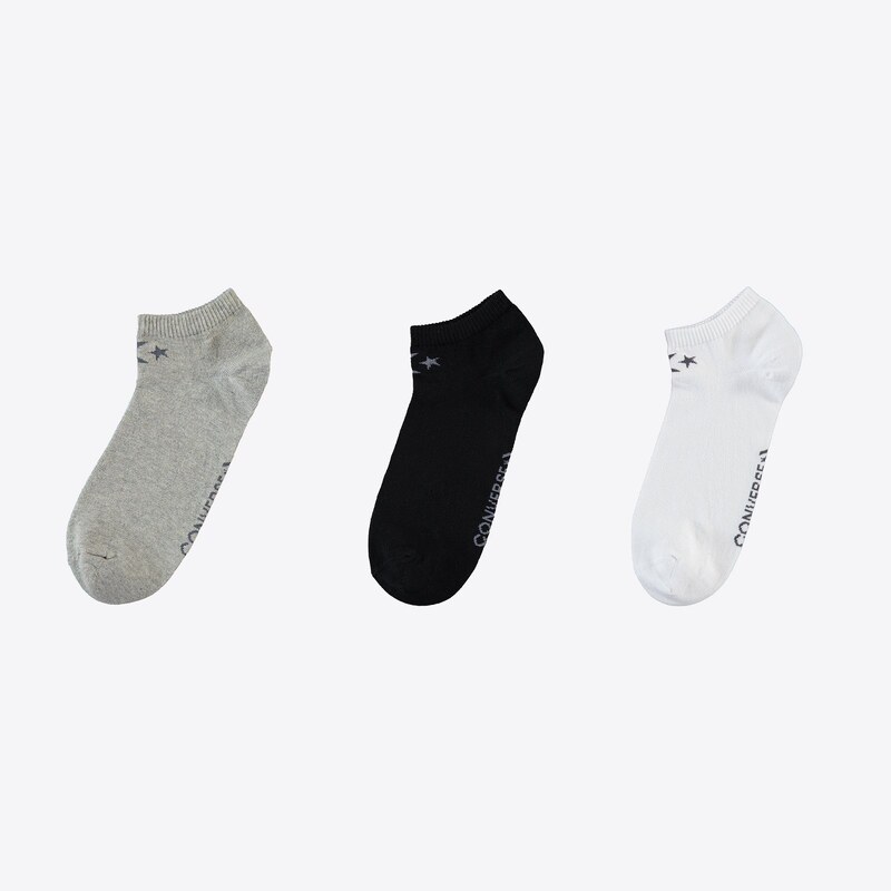 Converse Basic Flatknit 3 Parça Erkek Beyaz Çorap.34-E747A.-