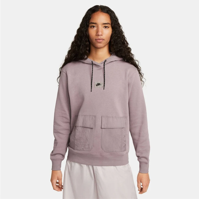 Nike Sportswear Fleece Kadın Mor Hoodie Sweatshirt