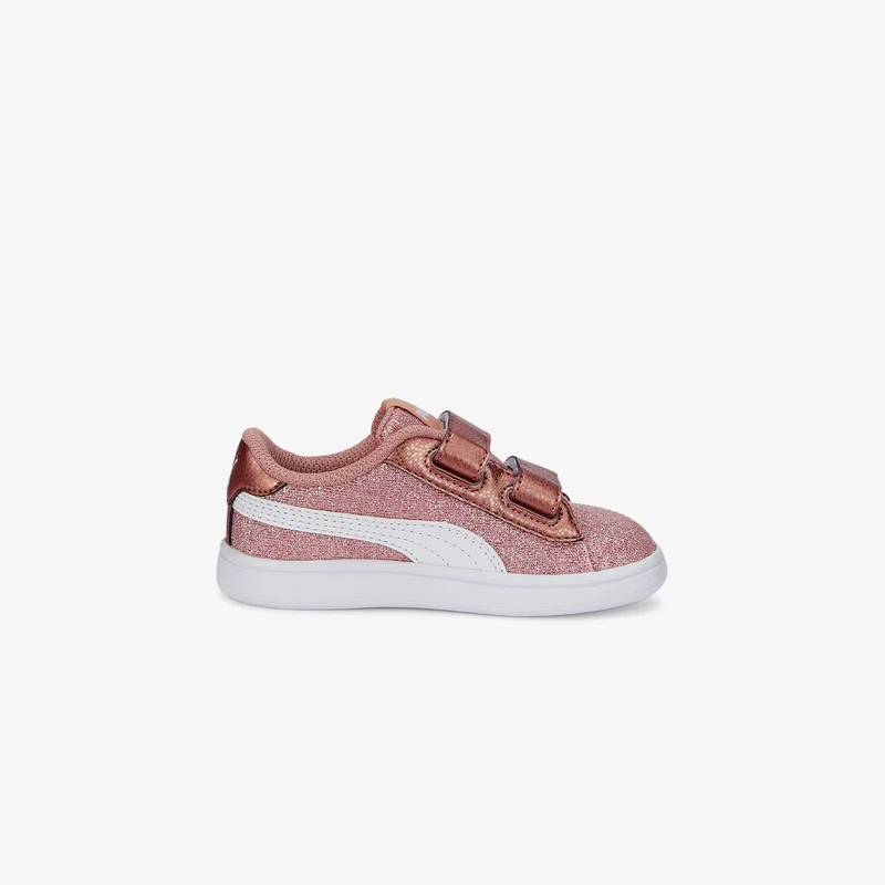 Puma Smash V2 Glitz Glam V Çocuk Pembe Spor Ayakkabı.367380.29