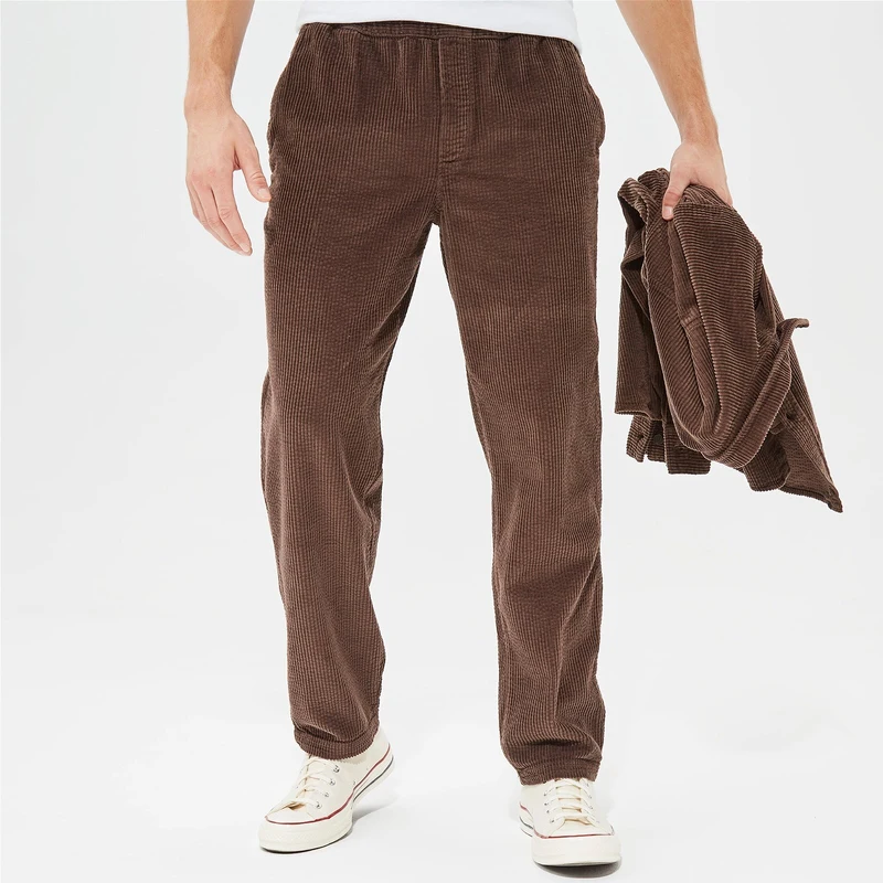 American Vintage Padow Erkek Kahverengi Pantolon UV7610