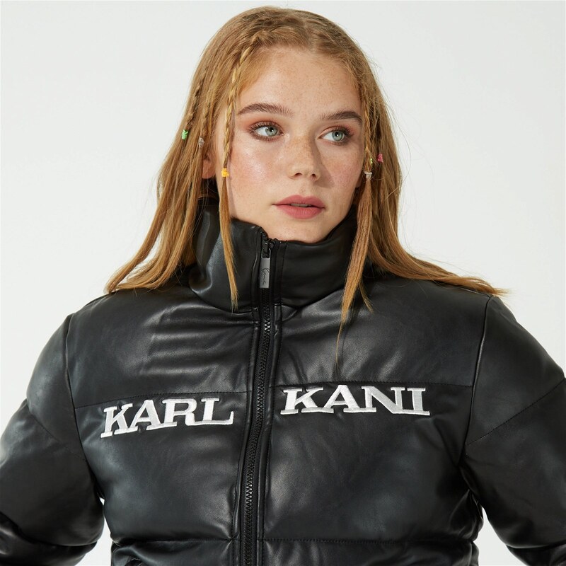 Karl kani retro puffer jacket best sale