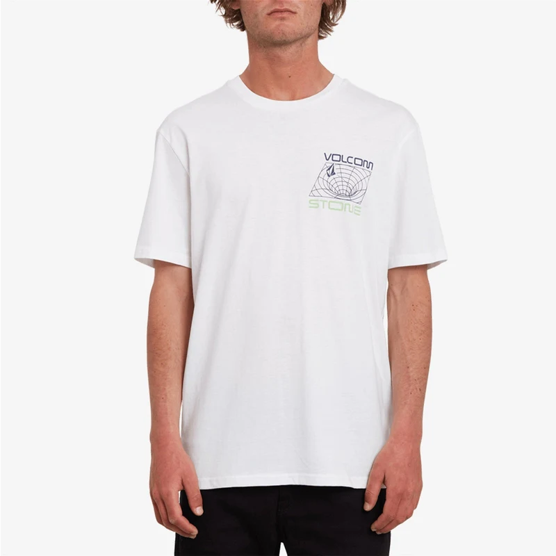Volcom Unknown Erkek Beyaz T-Shirt.34-A3512209.WHT