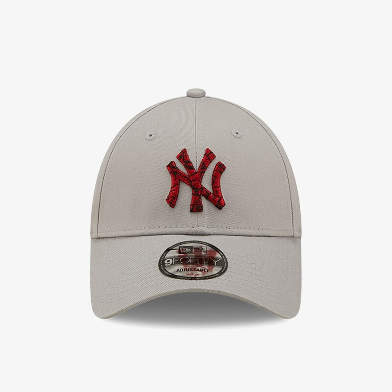New Era New York Yankees Marble 9FORTY Çocuk Gri Şapka.60285171.-