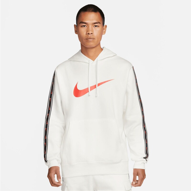 Nike Sportswear Repeat Fleece Hoodie Erkek Krem Sweatshirt Glami