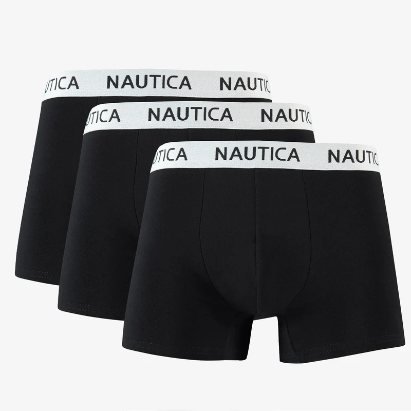 NAUTICA ERKEK SİYAH STANDART FIT BOXER