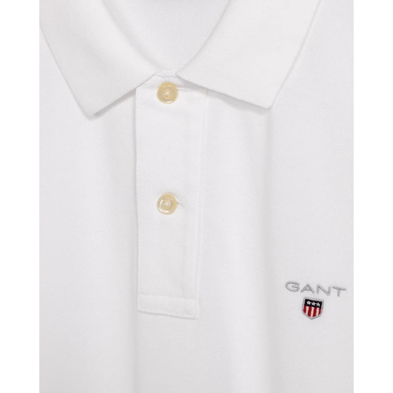 GANT Erkek Beyaz Regular Fit Polo.166-2201.110