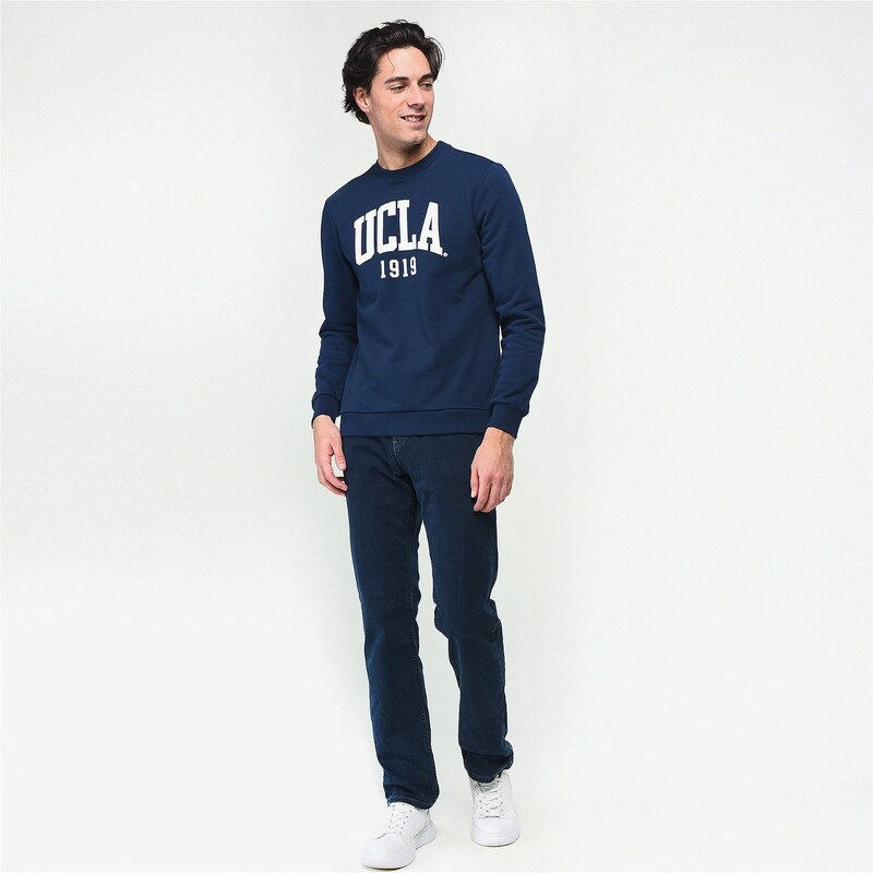 UCLA Baldwin Erkek Lacivert Sweatshirt.34-BD.102