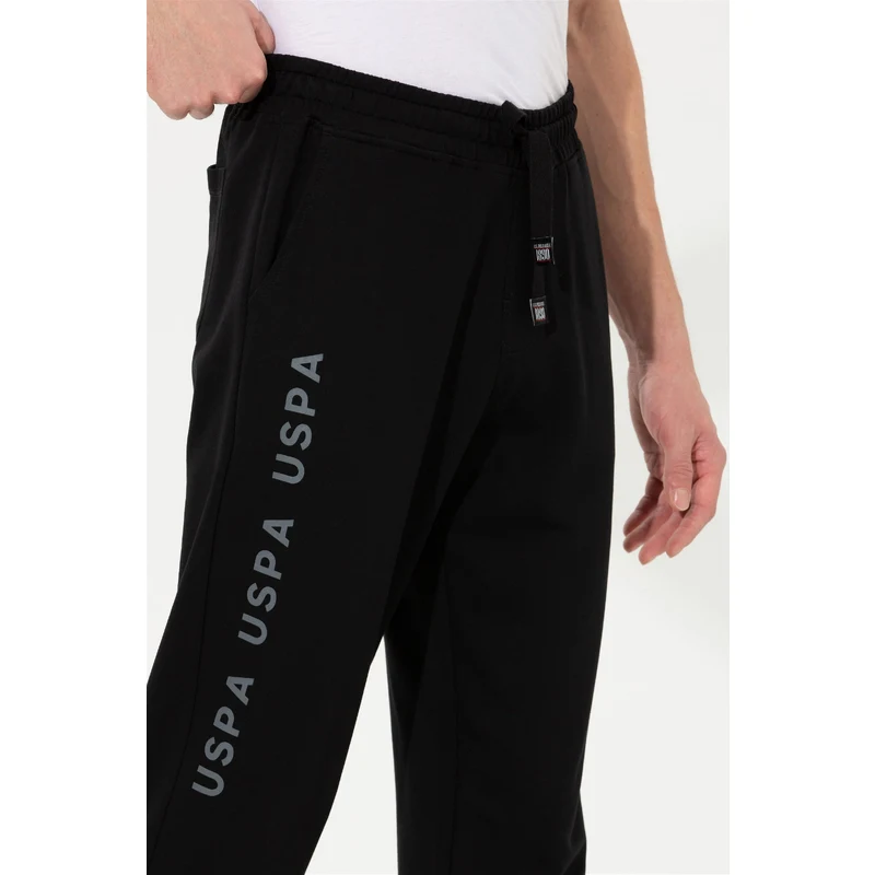 U.S. Polo Assn. Erkek Siyah Eşofman Altı RQ7089
