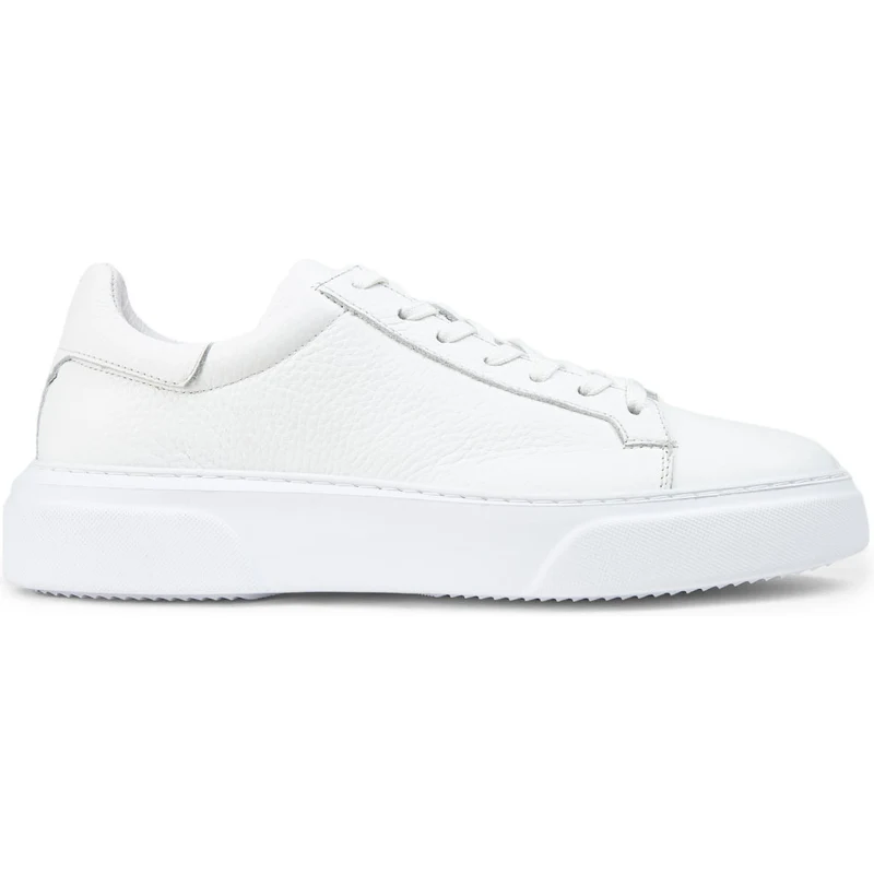 Deery Hakiki Deri Beyaz Sneaker Erkek Ayakkabı M2501MBYZP01
