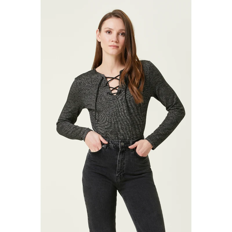 NetWork Siyah Sweatshirt