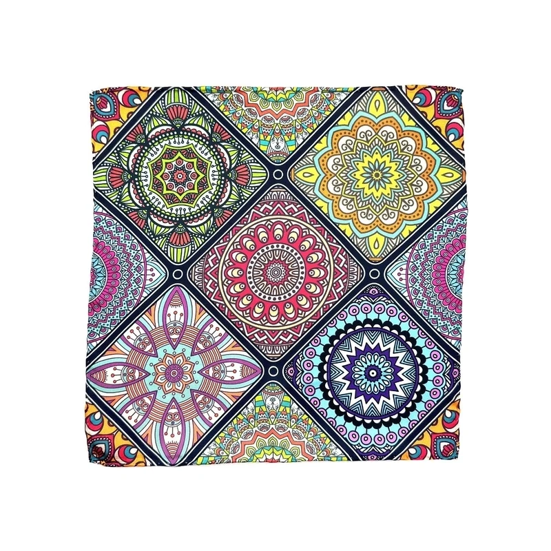 Kravatkolik Çok Renkli Motif Desen Erkek Cep Mendili SPS548-17