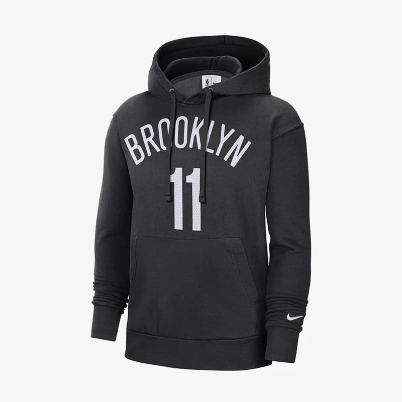 Nike Brooklyn Nets Essential NBA Erkek Siyah Hoodie.DB1194.011