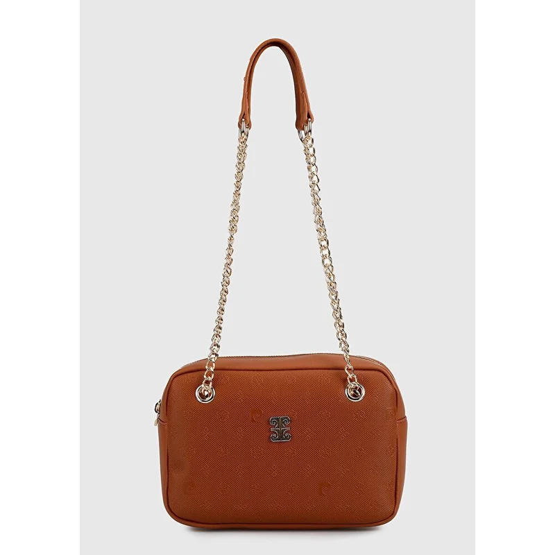 Pierre Cardin Camel Kadin Omuz Çantasi