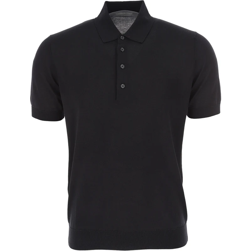 Paolo Pecora Erkekler İçin Polo Tişörtler Polo Gömlekler Baskılı Tişörtler İndirimli Satış Siyah İpek 2023 L M XL