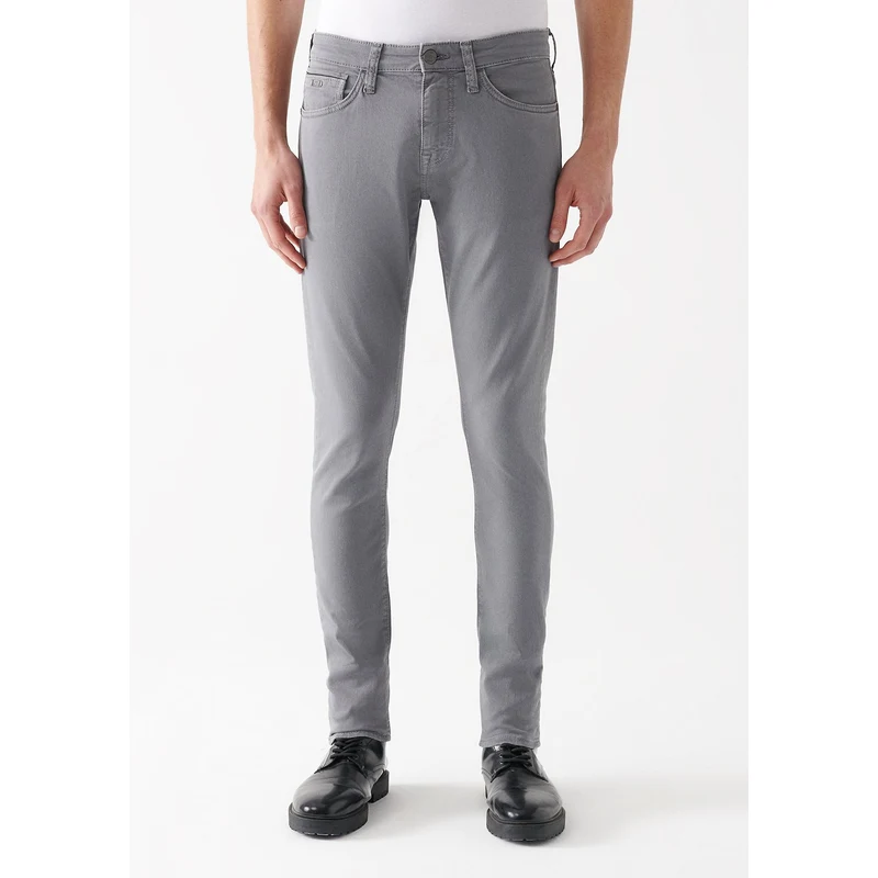 Mavi James Gri Gabardin Pantolon 0042482453 UV6933