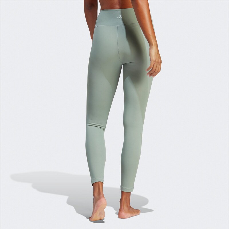 adidas Yoga Studio Luxe Light-Support 7/8 Kadın Yeşil Tayt.HR5414.-