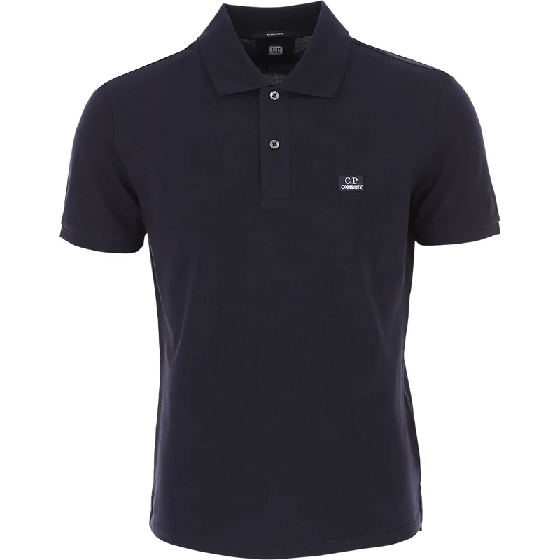C.P. Company Erkekler İçin Polo Tişörtler Polo Gömlekler Baskılı Tişörtler İndirimli Satış Gece mavisi Pamuk 2023 M S