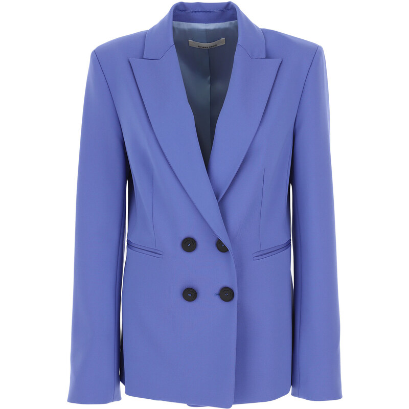 Liviana Conti Kadınlar İçin Blazerlar, Spor Ceketler, Paltolar Outlet’te İndirimli Satış, Gök mavisi, Viskoz, 2024, 10 8