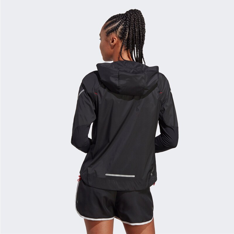 adidas Fast Running Kadın Siyah Rüzgarlık.34-HY2515.-