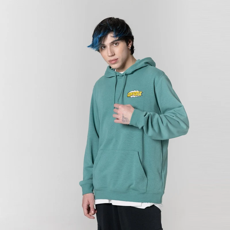 Converse Shoe Hero Erkek Yeşil Hoodie.10024614.346 GU7768