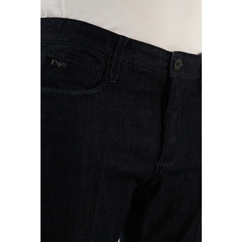 Emporio Armani Normal Bel Slim Fit J75 Jeans Erkek Kot Pantolon 6l1j75 1dldz 0941 Mavi