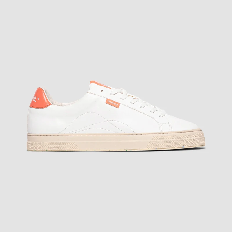 Corail Coral Orange Vegan Sneakers - Origins Corail Coral Orange Vegan Sneakers - Origins