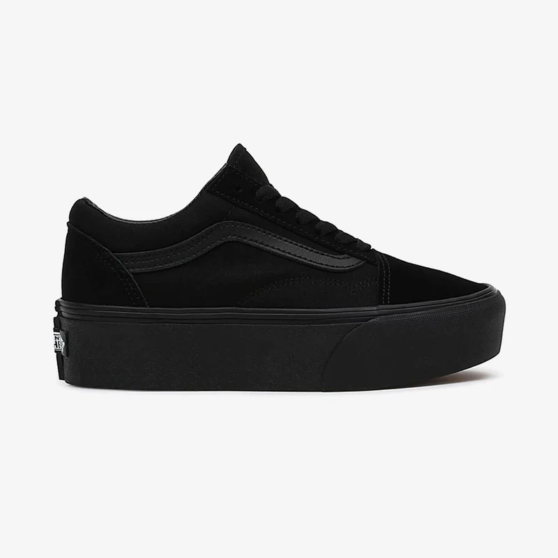 Vans UA Old Skool Stackform Unisex Siyah Sneaker.34-VN0A7Q5MBKA1.-