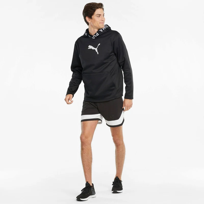 Puma Train Power Fleece Erkek Siyah Sweatshirt Puma Train Power Fleece Erkek Siyah Sweatshirt