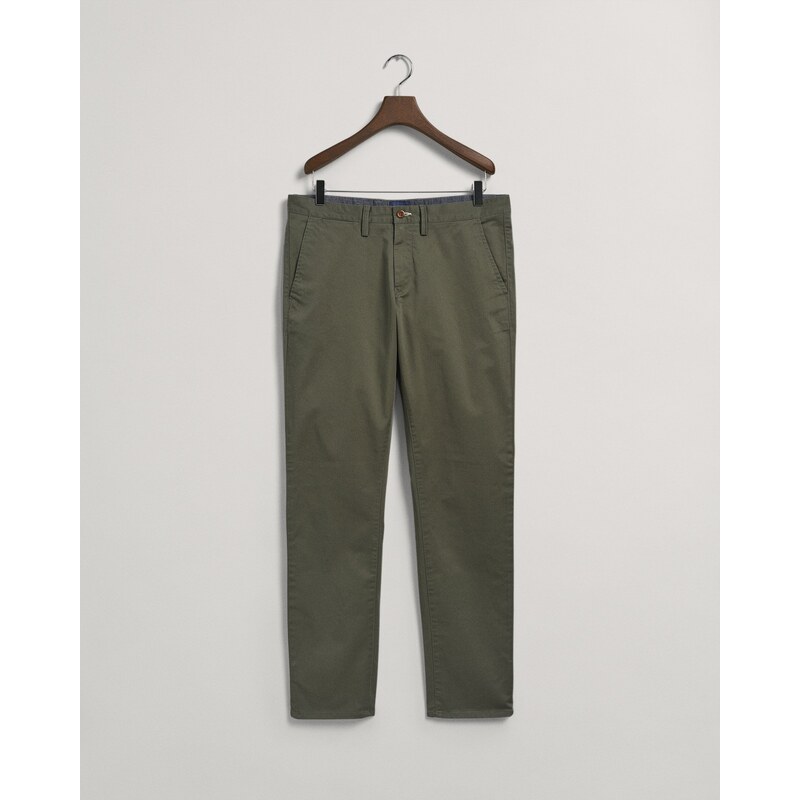 Gant Erkek Yeşil Slim Fit Hallden Pantolon