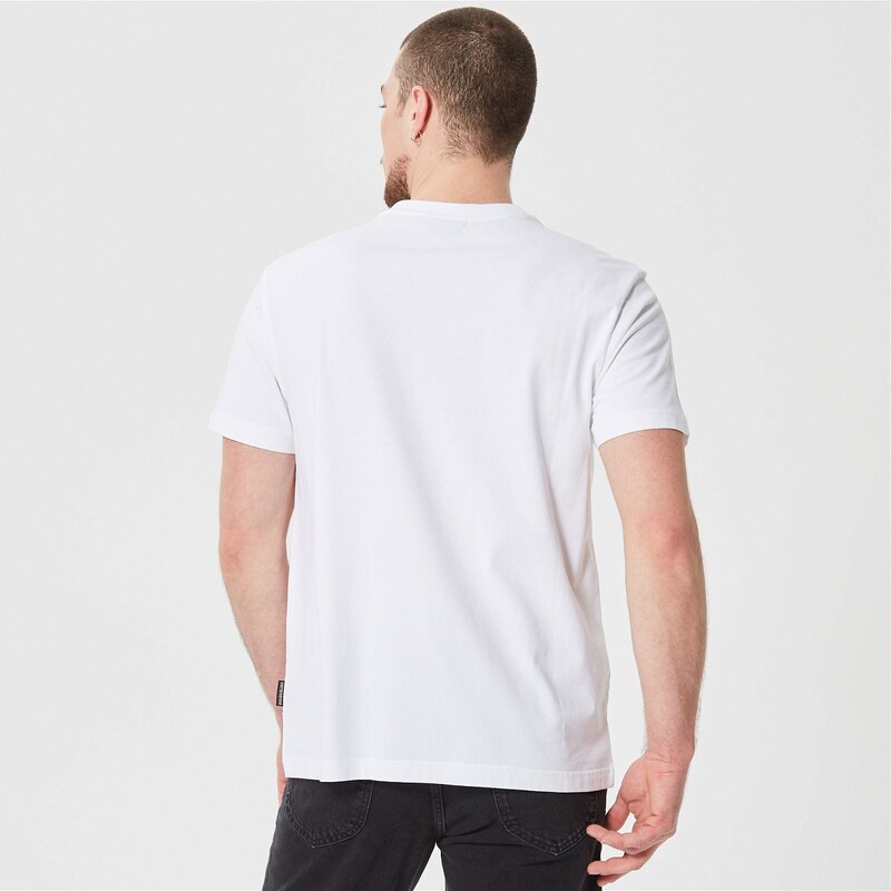 Napapijri S-Quito Erkek Beyaz T-Shirt.34-NP0A4H5E0021.-