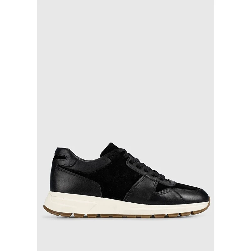 Provoq Siyah Deri Erkek Sneaker Provoq Siyah Deri Erkek Sneaker
