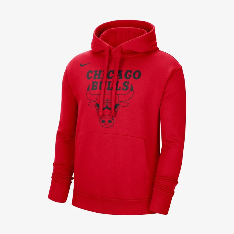 Nike Chicago Bulls NBA Erkek Kırmızı Hoodie.DR9408.657