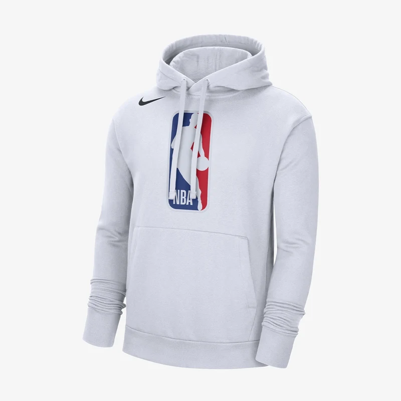 Nike N31 Fleece Pullover Essential NBA Erkek Beyaz Hoodie.DN4777.100