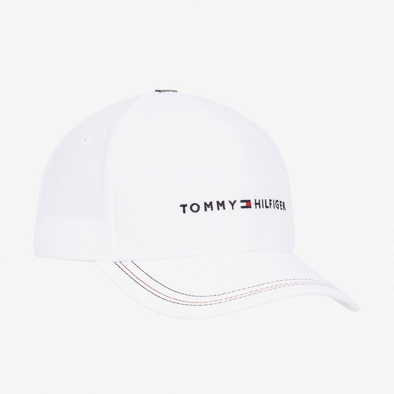 Tommy Hilfiger Skyline Erkek Beyaz Şapka.34-AM0AM10862.YCF
