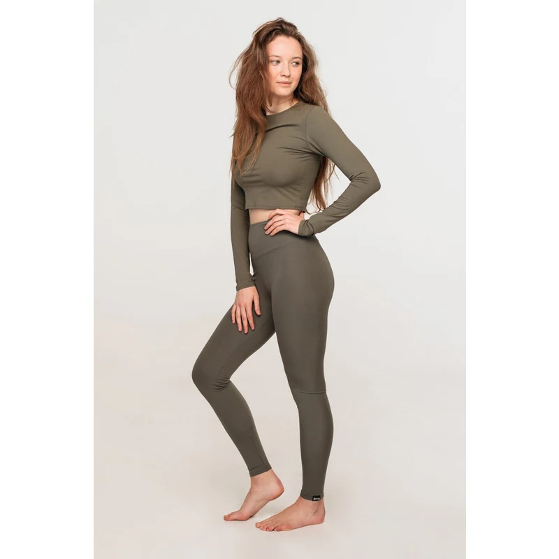 MUTA Organic Cotton Leggings / Khaki