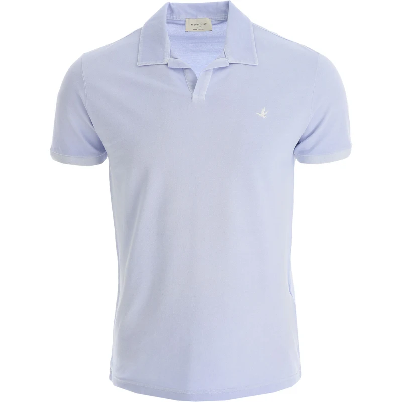 Brooksfield Erkekler İçin Polo Tişörtler Polo Gömlekler Baskılı Tişörtler İndirimli Satış Mavi gök Pamuk 2023 L XL XXL