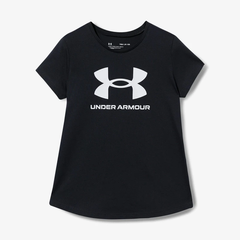 Under Armour Sportstyle Logo Çocuk Siyah T-Shirt.34-1361182.001