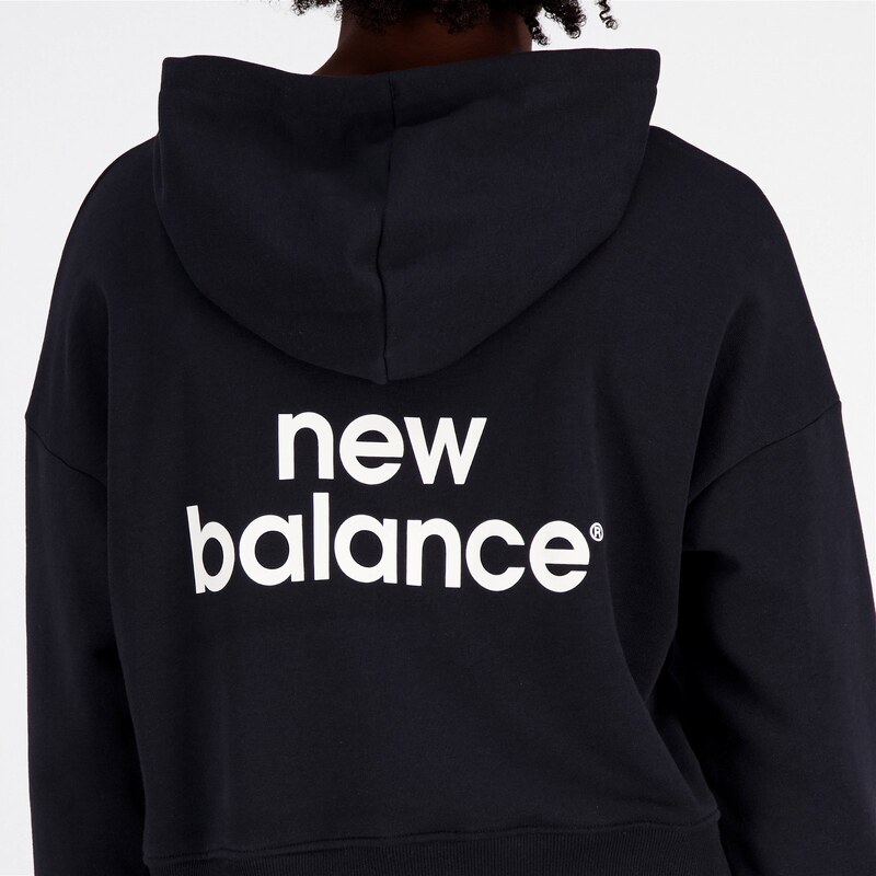 New Balance Essentials Reimagined Archive Kadın Siyah Hoodie.WT31509-BK.1
