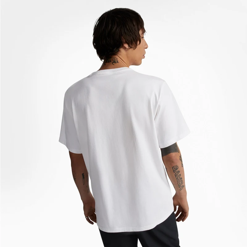 Converse Hand-Drawn Sun Erkek Beyaz T-Shirt.34-10024750.102 GU8529