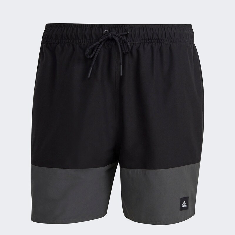 adidas Colorblock Swim Shorts Erkek Siyah Mayo Şort.HT2127.-