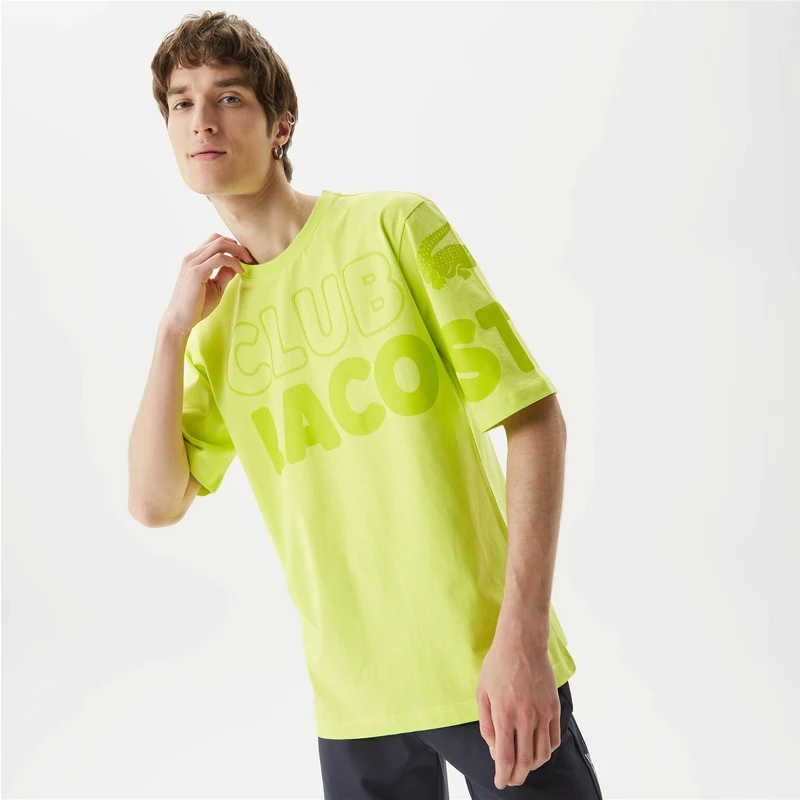 Lacoste Core Erkek Renkli T-Shirt.TH0319.19Z