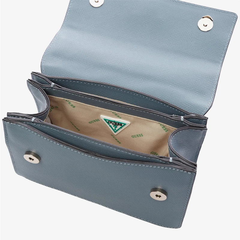 Guess Eco Alexie Crossbody Kadın Gri El Çantası OE7528