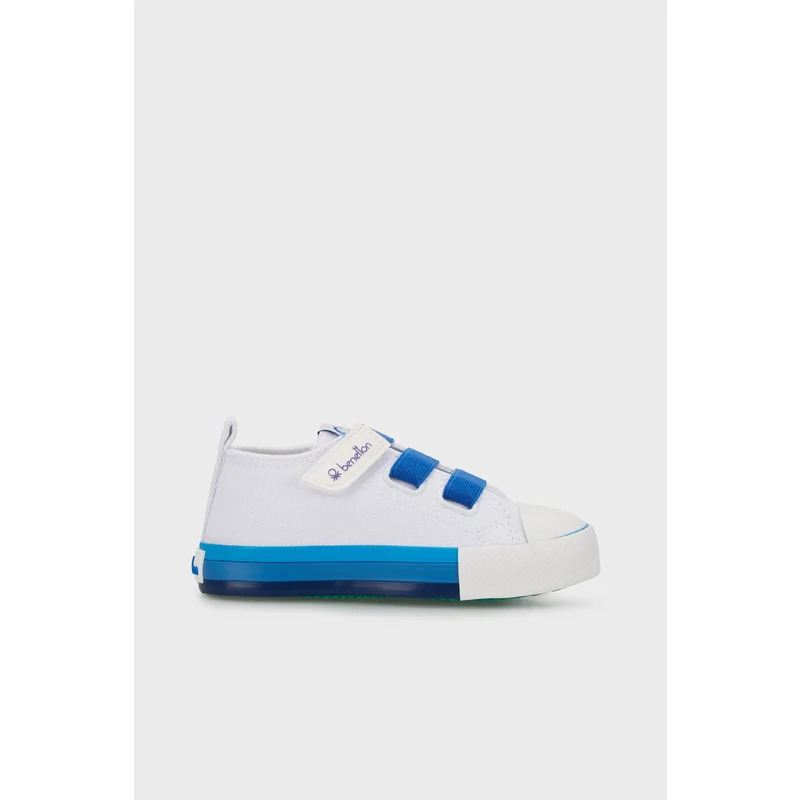 United Colors Of Benetton Sneaker Unisex Çocuk Ayakkabı Bn-30649 Beyaz-saks