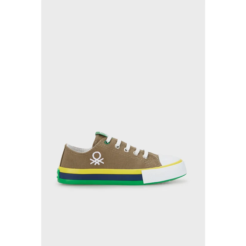 United Colors Of Benetton Sneaker Unisex Çocuk Ayakkabı Bn-30175 Haki