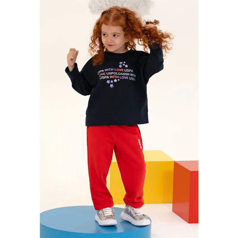 U.S. Polo Assn. Çocuk Lacivert Sweatshirt