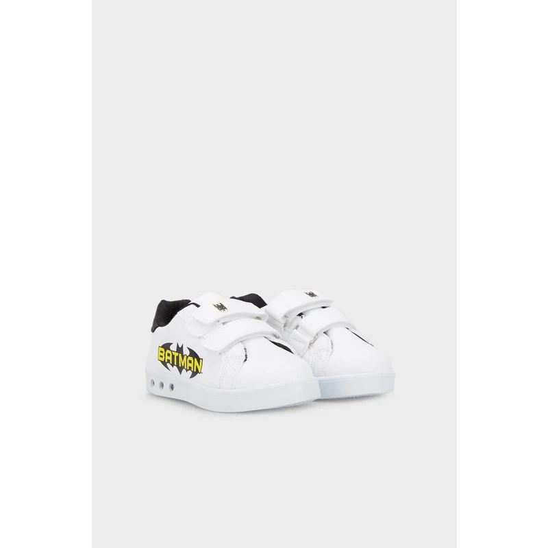 Batman Cırtlı Sneaker Erkek Çocuk Ayakkabı Bossap 3fx Beyaz ZN8535