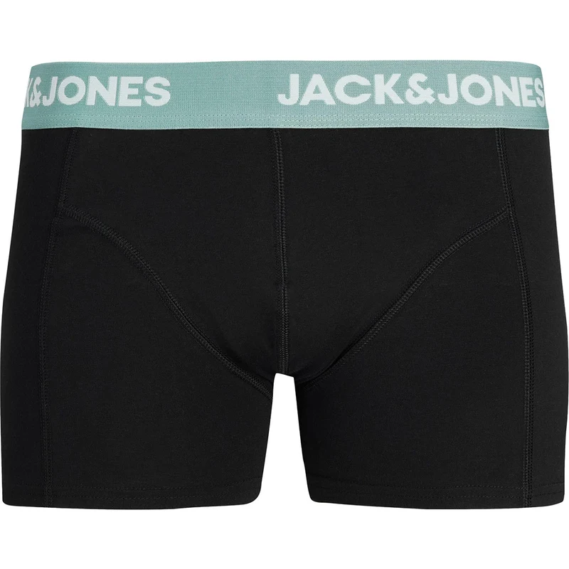 Jack & Jones Accessories Jacvito Pamuklu Esnek Erkek Boxer 12237376 Siyah