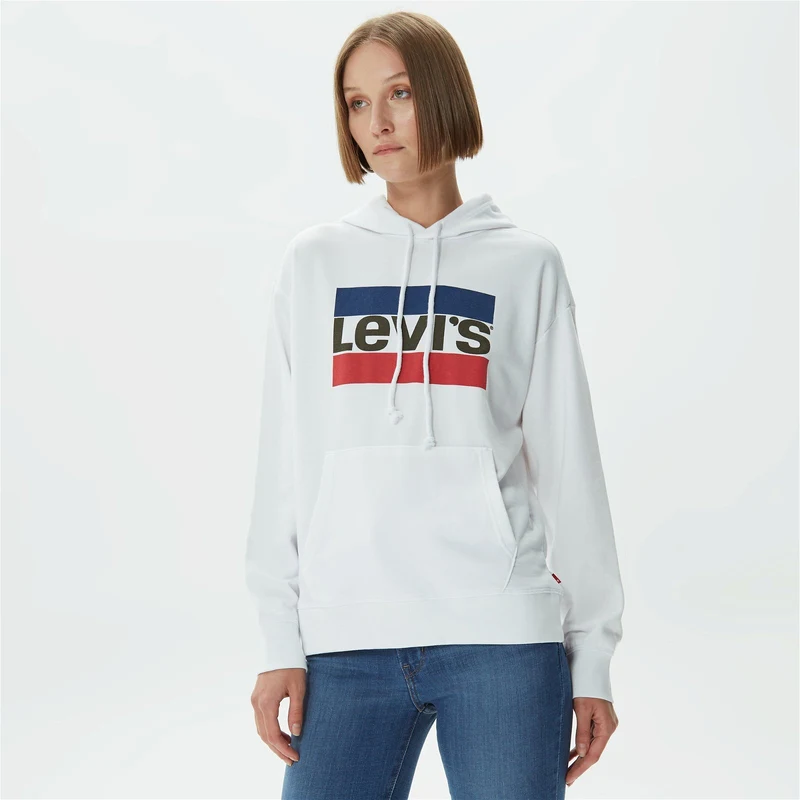 Levi'S Graphic Standard Kadın Krem Rengi Sweatshirt Levi'S Graphic Standard Kadın Krem Rengi Sweatshirt