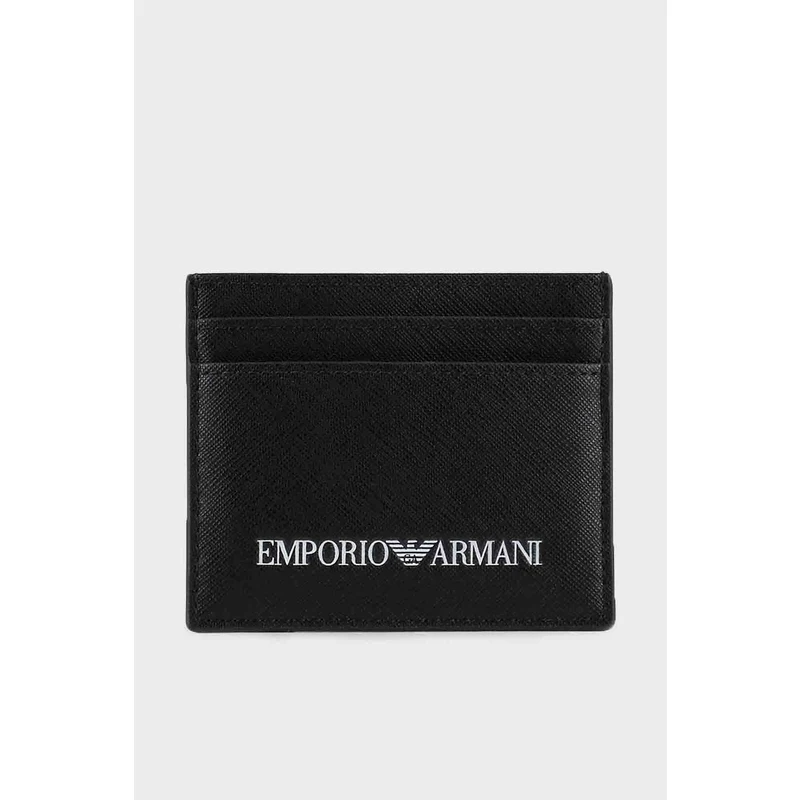 Emporio Armani Logo Baskılı Erkek Kartlık Y4r324 Y020v 81072 Siyah